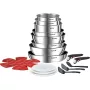 Tefal Ingenio Emotion L897SK04 20 dalių indų rinkinys, sidabrinis