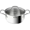 Tefal Intuition B864SA74 nerūdijančio plieno puodų rinkinys, 10 vienetų, tinka indukcijai, tinka orkaitei, tinka plauti indaplovėje