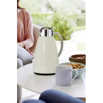 Tefal K30340 Senator vakuuminis termosas 1 L nerūdijančio plieno, baltas