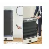 TEFAL YT4050E1 Automatinis garų spintos kabinetas, 1800 W, 2 L talpa, 3 programos, liečiamas ekranas, sulankstomas, baltas