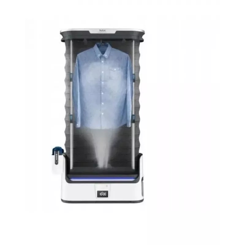 TEFAL YT4050E1 Automatinis garų spintos kabinetas, 1800 W, 2 L talpa, 3 programos, liečiamas ekranas, sulankstomas, baltas