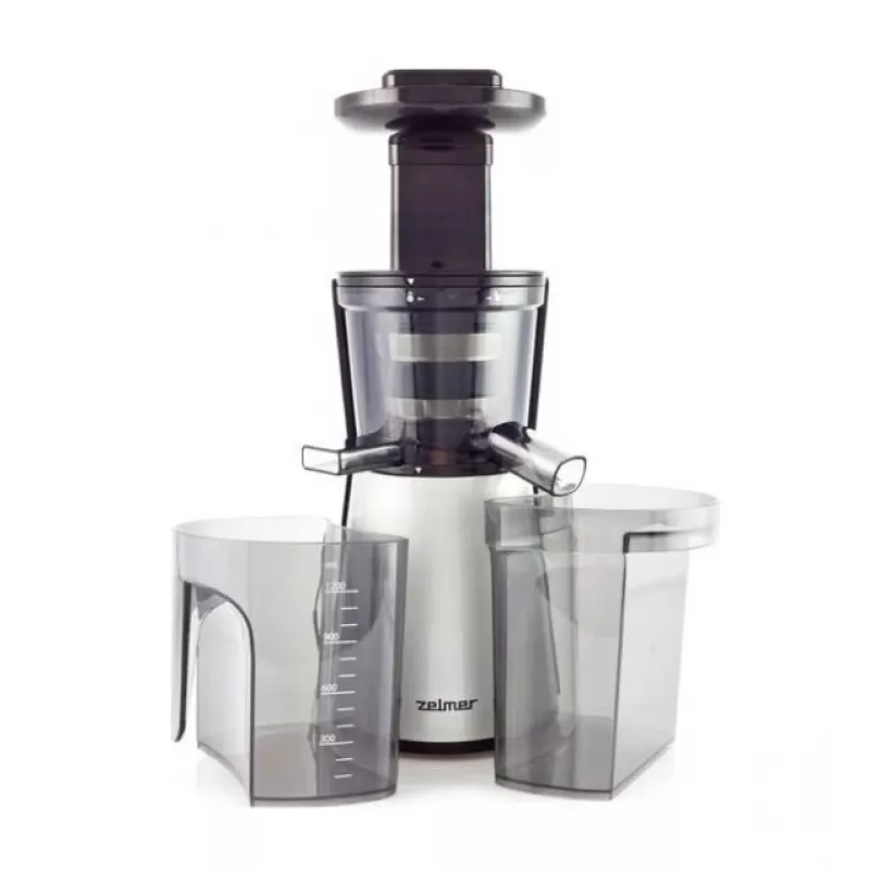 TEFAL ZC605D38 lėta sulčiaspaudė 150W šalto spaudimo 35 aps./min sidabrinė/juoda