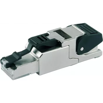 Telegärtner MFP8 RJ45 jungtis Cat.6a T568B ekranuota su dulkių dangteliu (J00026A2001)