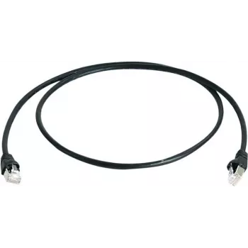 Telegärtner MP8 FS 600 Cat.7 S/FTP tinklo kabelis, RJ45 vyriškas į RJ45 vyrišką, 50 m, juodas L00006A0056