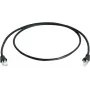 Telegärtner MP8 FS 600 Cat.7 S/FTP tinklo kabelis, RJ45 vyriškas į RJ45 vyrišką, 50 m, juodas L00006A0056