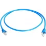 Telegärtner MP8 FS 600 Cat.7 S/FTP tinklo prievado kabelis, RJ-45 į RJ-45, 50 m, mėlynas