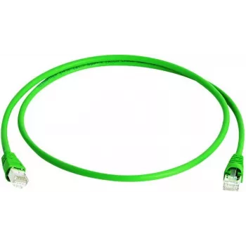 Telegärtner MP8 FS 600 Cat.7 S/FTP tinklo kabelis, RJ-45 vyriškas į RJ-45 vyrišką, 25 m, žalias L00006A0039
