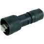 Telegärtner STX V1 RJ45 kištukų rinkinys plastikinis 1 variantas tiesus 8P8C juodas J80026A0009 1 vnt.