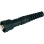 Telegärtner STX V1 RJ45 kištuko rinkinys, plastikinis variantas 1, tiesus, 8P8C, ekranuotas, juodas, 1 vnt.