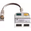 TELEGÄRTNER T-Adapteris Cat5e į 100Base-T/ISDN RJ45 skirstytuvas (J00029A0013)