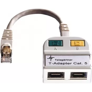 TELEGÄRTNER T-Adapteris Cat5e į 100Base-T/ISDN RJ45 skirstytuvas (J00029A0013)