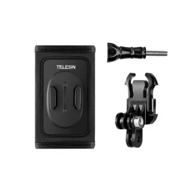 TELESIN Backpack Strap Mount su J-Hook Mount, skirtas GoPro/Osmo Action (GP-BPM-003)