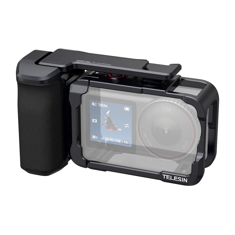 TELESIN Protective Case with Handle for DJI Osmo Action 6