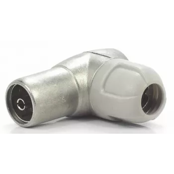 Televes 4131 Angled IEC TV Socket with FM and SAT Outputs