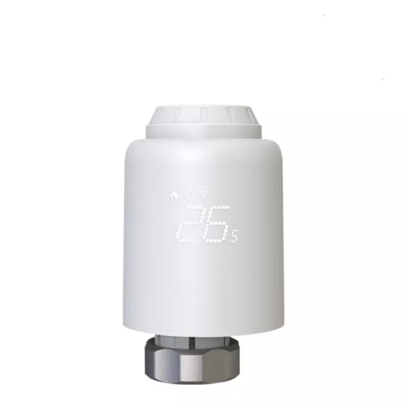 Tellur Smart WiFi Thermostatic Radiator Valve RVSH1 LED White
