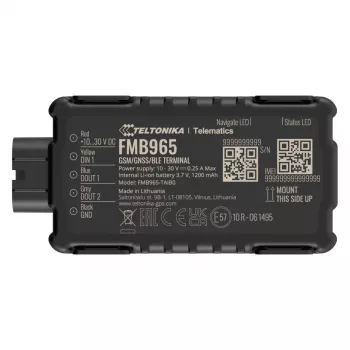 Teltonika FMB9653E8T01 GPS/GSM automobilio sekiklis su 1200 mAh baterija