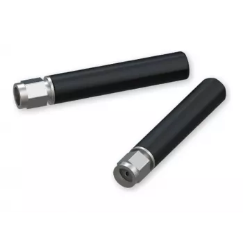 Teltonika Networks PR1CRF43 WiFi SMA tiesioginė kompaktiška antena, 2,4 GHz, 3 dBi, juoda