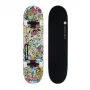 Tempish Crazzy Skateboard - 31 colio klevo lenta, ABEC-7 guoliai, 54mm 99A ratai