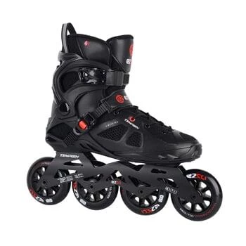 Tempish Ezza 90 riedučiai – 90 mm ratai, ABEC 9, EU 45, juodi/pilki/žali
