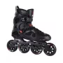 Tempish Ezza 90 riedučiai – 90 mm ratai, ABEC 9, EU 45, juodi/pilki/žali