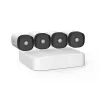 Tenda 4-Camera PoE NVR Surveillance Kit K4P-4TR su 4TB HDD, 4MP kulkos formos kameromis, H.265+, IP67, 30m naktinis matymas