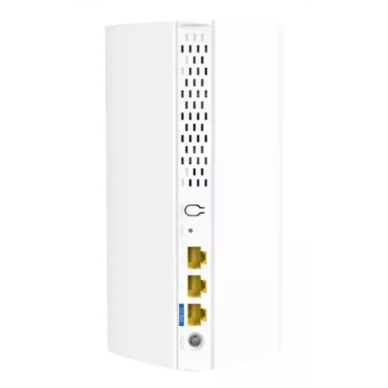 Tenda ME6 Pro (2 vnt.) „Mesh“ Wi-Fi 7 maršrutizatorius, BE5100 dviejų juostų, iki 5000 kv. pėdų aprėptis, 3 gigabito prievadai kiekviename mazge