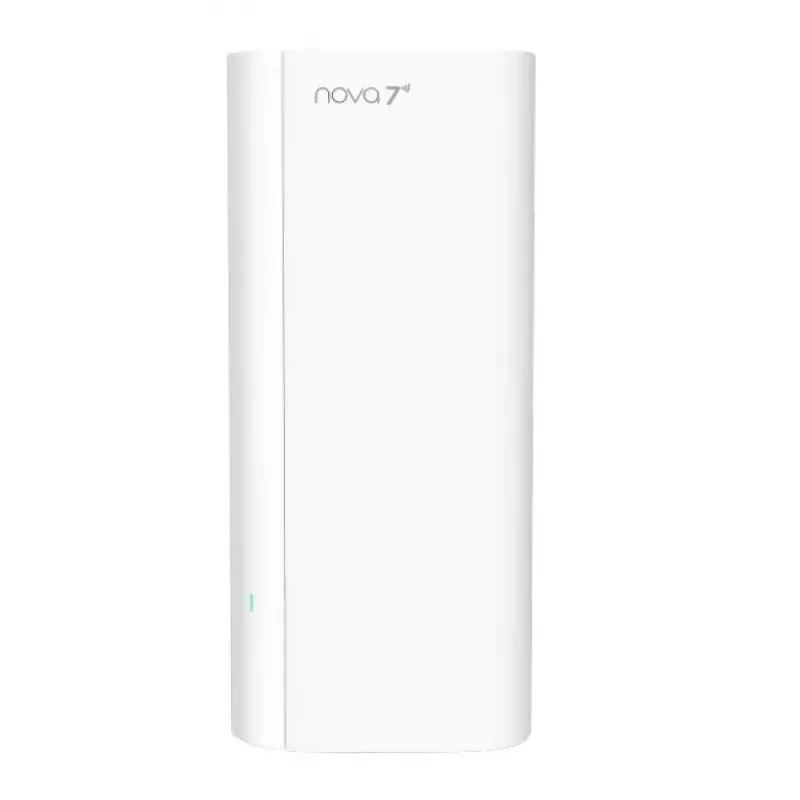 Tenda ME6 Pro (2 vnt.) „Mesh“ Wi-Fi 7 maršrutizatorius, BE5100 dviejų juostų, iki 5000 kv. pėdų aprėptis, 3 gigabito prievadai kiekviename mazge