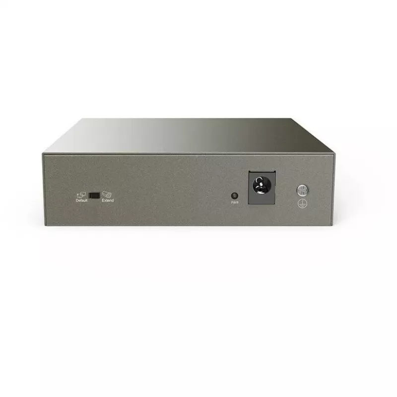 Tenda TEF1106P-4-63W PoE+ Switch, 6-Port Fast Ethernet, 4 PoE+ Portai, 63W Biudžetas, Bekvapis Darbalaukis