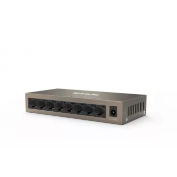 Tenda TEG1008M 8 prievadų gigabitinio eterneto komutatorius | 16Gbps metalinis stalinis