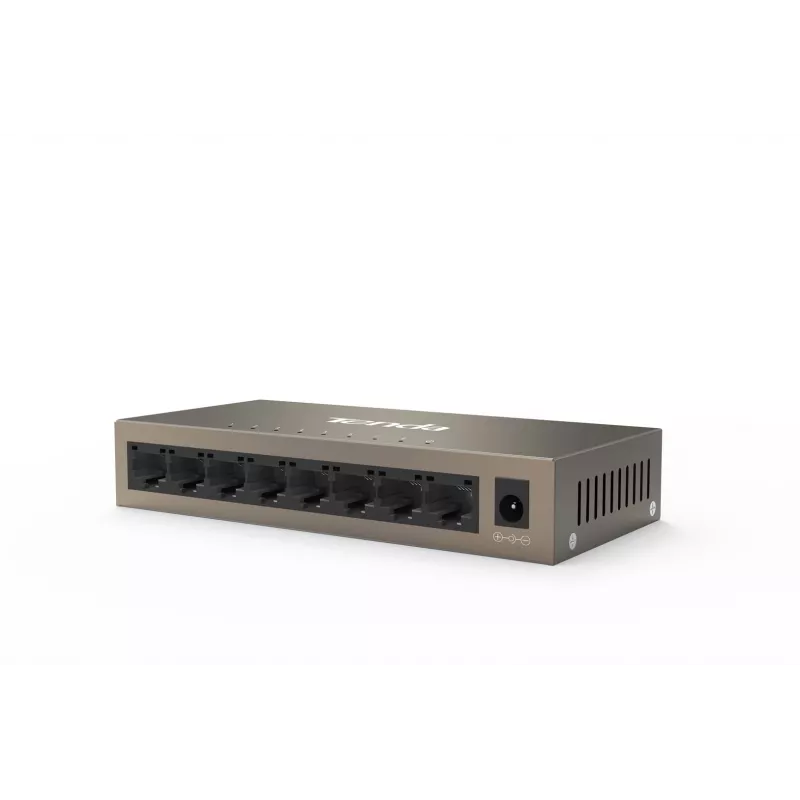 Tenda TEG1008M 8 prievadų gigabitinio eterneto komutatorius | 16Gbps metalinis stalinis