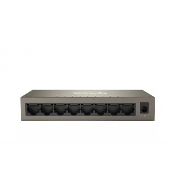 Tenda TEG1008M 8 prievadų gigabitinio eterneto komutatorius | 16Gbps metalinis stalinis