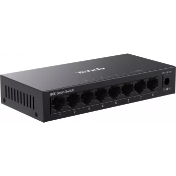 Tenda TEG2208D Web Smart L2 Cloud Managed Switch, 8x 10/100/1000 Mbps, Metal, Fanless