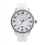 TENDENCE moteriškas laikrodis 2093013 40mm baltas silikonas