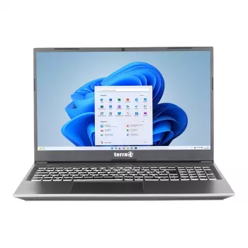 TERRA MOBILE 1517R i3-1315U W11 15.6 inch Full HD IPS nešiojamas kompiuteris, 8 GB RAM, 250 GB SSD, Windows 11 Pro, vokiška klaviatūra