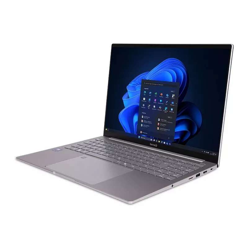 TERRA MOBILE 1552 15.6 inch FHD IPS nešiojamas kompiuteris, Intel Core i5-1135G7, 8GB RAM, 256GB SSD, Windows 10 Pro, Wi-Fi 6, juoda