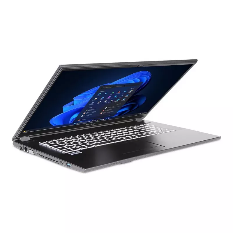 TERRA MOBILE 1716R nešiojamas kompiuteris 17,3 colio FHD IPS, Intel Core i5-1135G7, 8GB RAM, 500GB SSD, Windows 10 Pro, vokiška klaviatūra