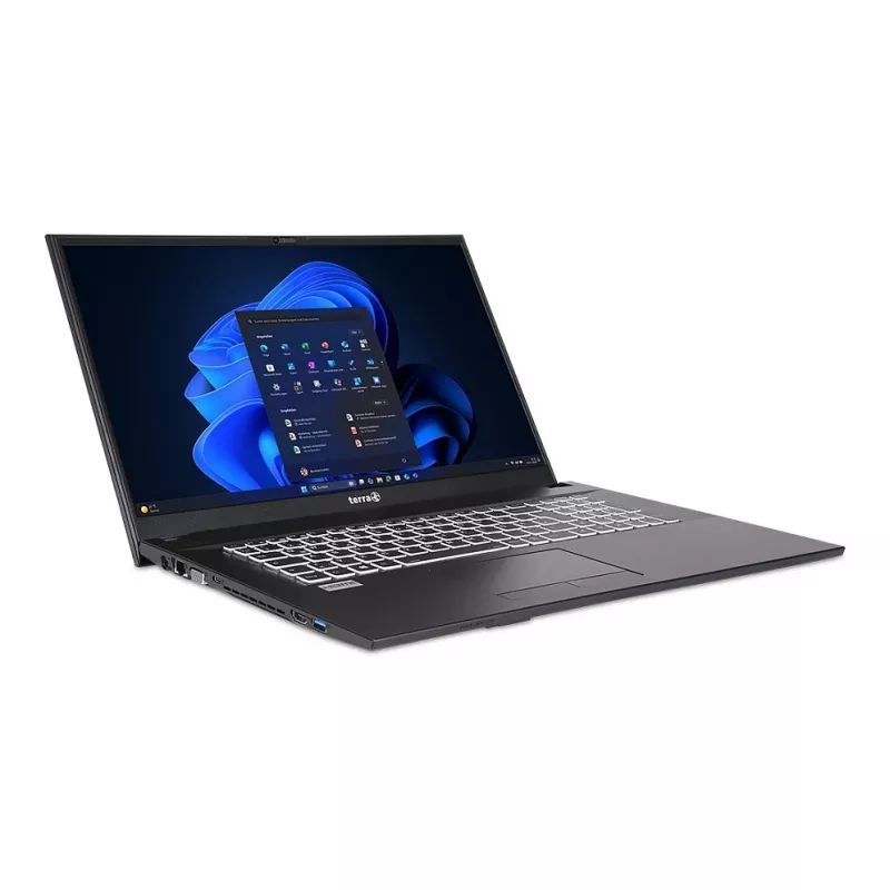 TERRA MOBILE 1716R nešiojamas kompiuteris 17,3 colio FHD IPS, Intel Core i5-1135G7, 8GB RAM, 500GB SSD, Windows 10 Pro, vokiška klaviatūra
