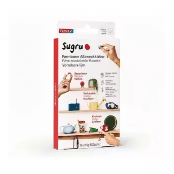 TESA Sugru Formuojami Visiems Tikslams Skirti Klijai 8 Vnt Įvairių Spalvų