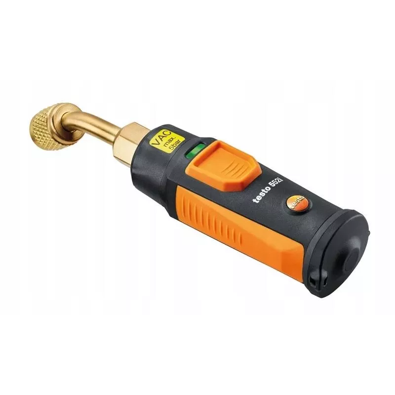 Testo 552i programėle valdomas belaidis vakuuminis zondas su Bluetooth, Pirani jutikliu, 0-20000 mikronų diapazonu, IP54 0564 2552