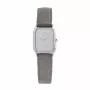 TETRA Women 114 Quartz Analog Watch 32mm Stainless Steel Mesh Rose Gold