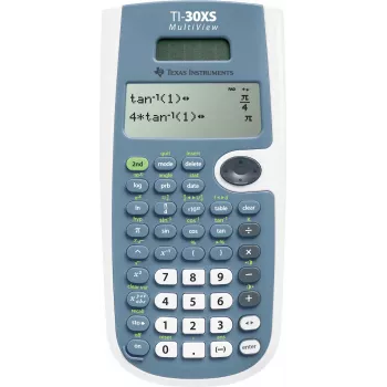 Texas Instruments TI-30 X II Solar mokslinis skaičiuotuvas, mėlynas, su užmaunamu dėklu