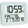 TFA 60.4512.02 TIMELINE MAX radijo bangomis valdomas žadintuvas baltas