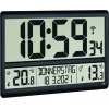 TFA 60.4521.01 XL radijo laikrodis su vidaus / lauko temperatūra