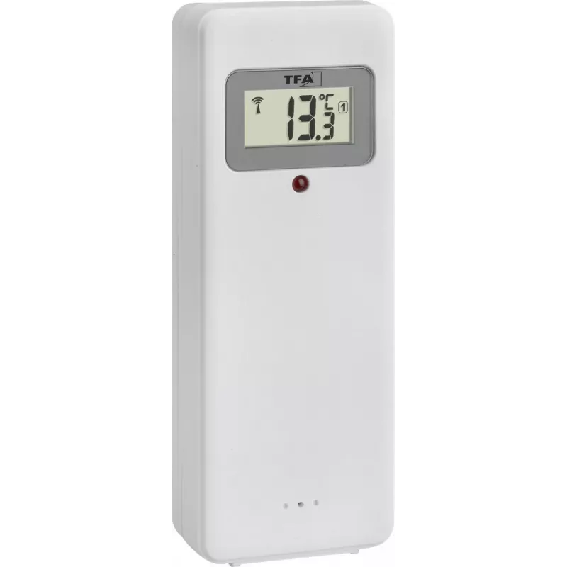 TFA 60.4521.01 XL radijo laikrodis su vidaus / lauko temperatūra