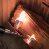 TFA Dostmann elektroninė lanko uždegimo žiebtuvėlis su lanksčiu kaklu, įkraunamas, juodas 98.1118.01