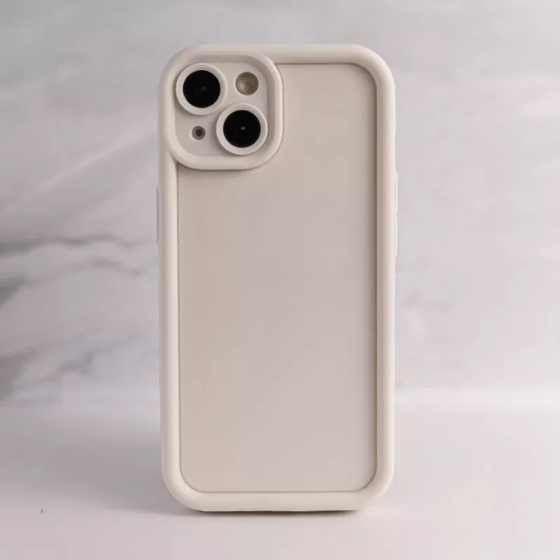 TFO Rim TPU dėklas, skirtas Samsung Galaxy S23 FE, smėlio spalvos
