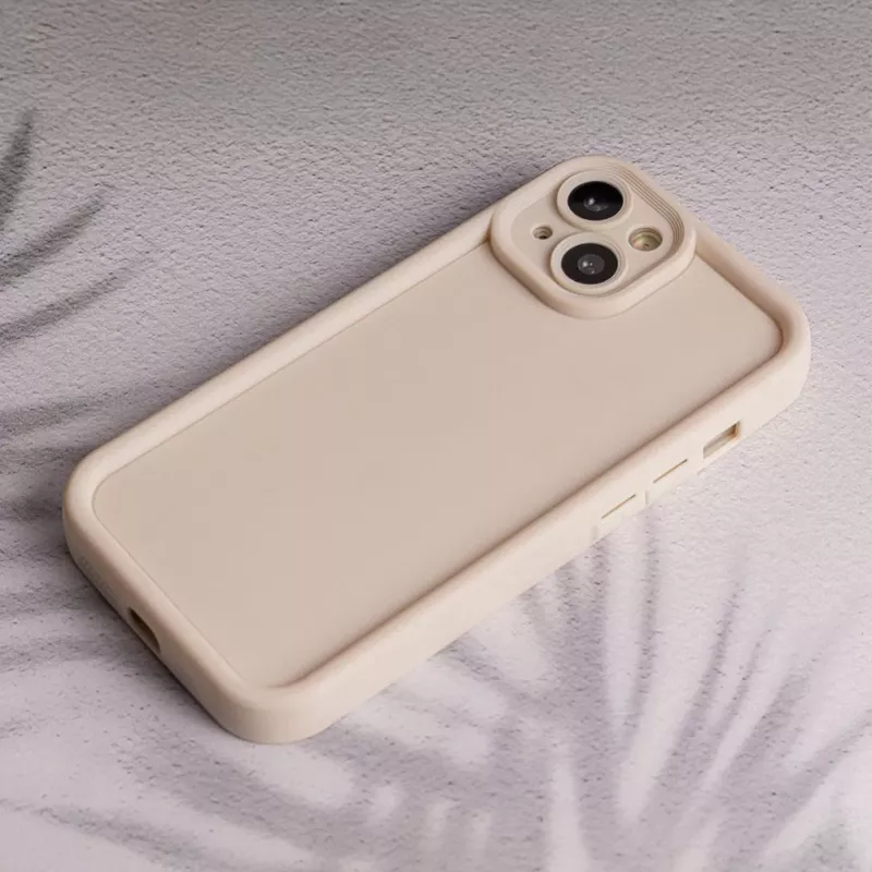 TFO Rim TPU dėklas, skirtas Samsung Galaxy S23 FE, smėlio spalvos