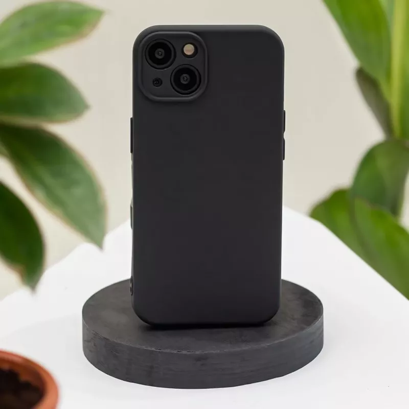 TFO silikoninis dėklas, skirtas Xiaomi Redmi A7 Pro - matinės juodos spalvos smūgiams atsparus galinis dangtelis