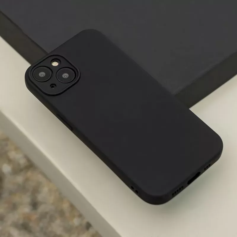 TFO silikoninis dėklas, skirtas Xiaomi Redmi A7 Pro - matinės juodos spalvos smūgiams atsparus galinis dangtelis