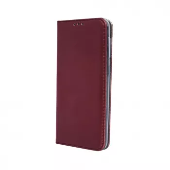 TFO išmanusis magnetinis dėklas su pinigine, skirtas Xiaomi Redmi A7 Pro, bordo spalvos
